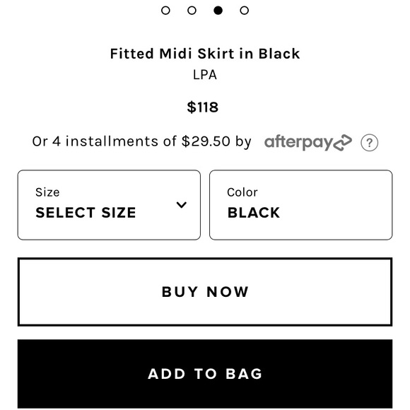 LPA HIGH RISE PENCIL SKIRT LOVERS FRIENDS REVOLVE HOUSE HARLOW VINCE WANG ZARA - Picture 6 of 11